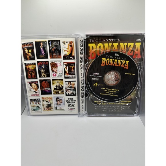 Bonanza TV Classics (DVD) 4 DVD set with 15 episodes - Lorne Greene Very Good - Picture 6 of 16